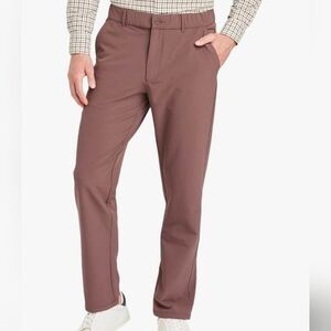 Goodfellow Tech Relaxed Travel Trousers • Brown